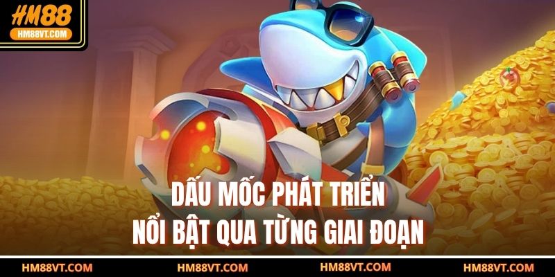 Dấu mốc phát triển nổi bật qua từng giai đoạn